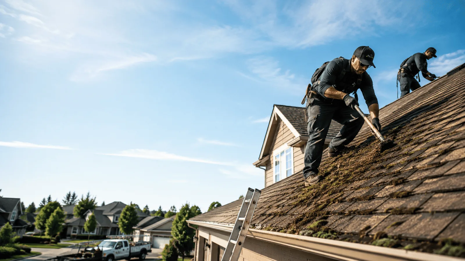 Roof Moss Removal in Eckerty, IN near me